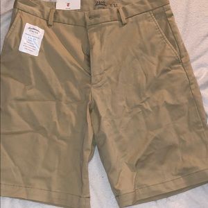 Khaki shorts-izod